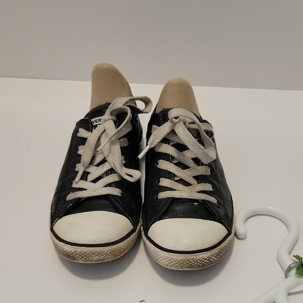 Black and White Converse Sneakers